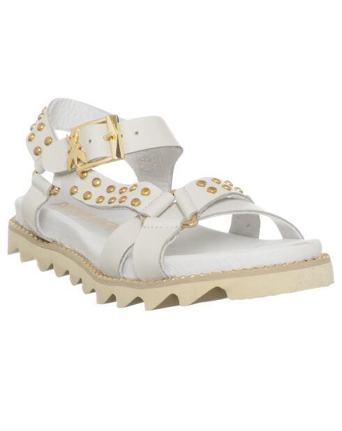 Sandales en Cuir Pasina beige/doré