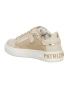 Navica roze/gouden sneakers van leer en textiel