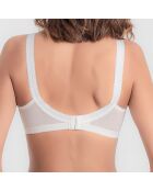 Soutien-Gorge sans armatures Coeur Croisé blanc