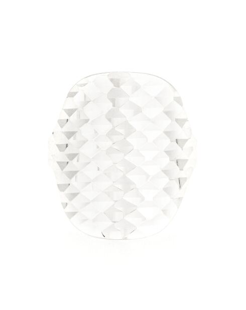 Bague Armadillo or blanc