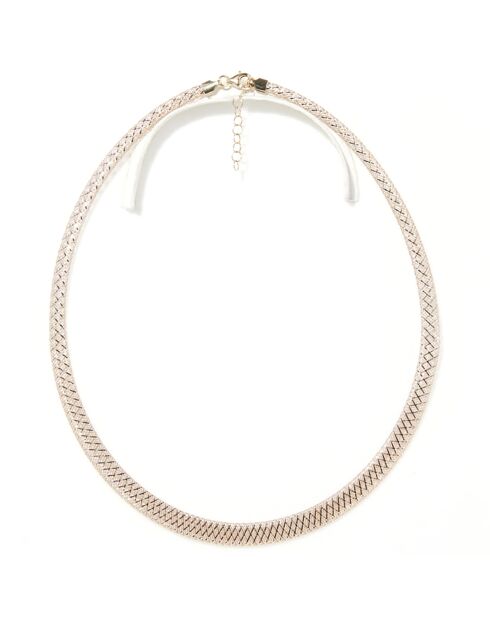 Collier Roma or jaune