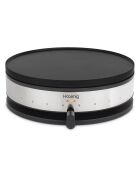 Crêpière 2-en-1 noire - 1500W