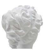 Sculpture Femme Romaine blanche - 21.5x14.5x34 cm