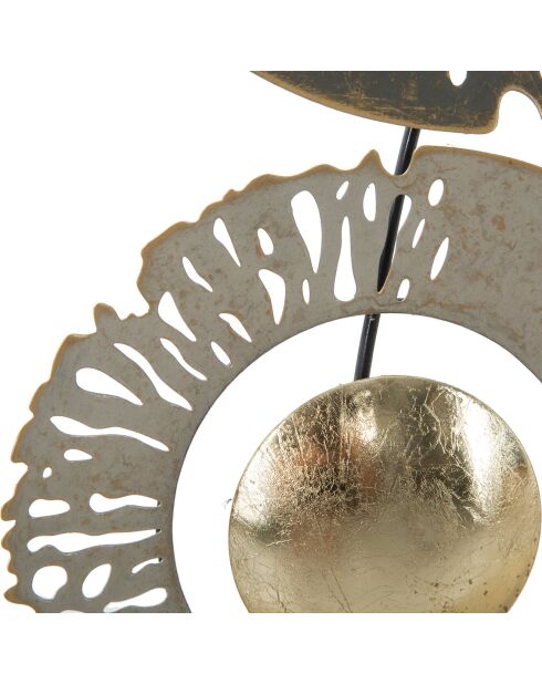 Pannello murale in ferro multicolor Ring - 31x3x89,5 cm