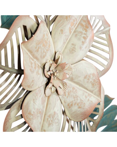 Panel de pared de hierro multicolor Campur - 31x4x90 cm