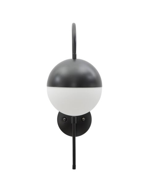 Applique murale Darky Street noir/blanc - 19x31x51 cm