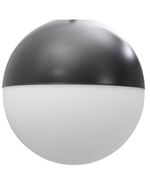 Applique murale Darky Street noir/blanc - 19x31x51 cm