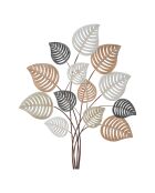 Panneau mural en fer Otip multicolore - 81x5x100 cm