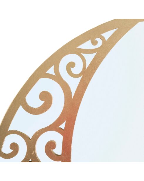 Miroir Luna Astratta doré - D72x1 cm