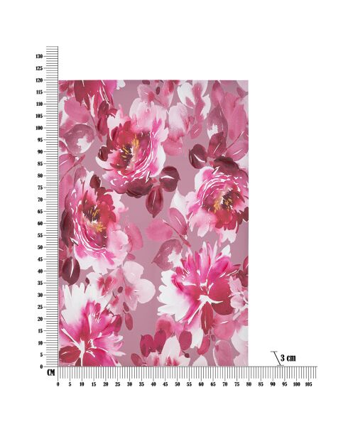 Impression sur toile Optic multicolore - 80x3x120 cm