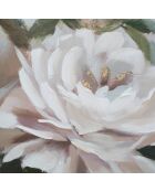 Peinture sur Toile Flower&Leaf multicolore - 100x3.7x80 cm