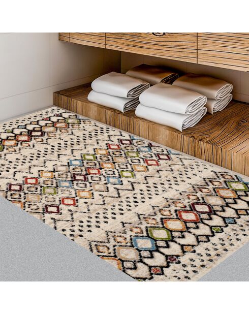 Tappeto in vinile Jamil multicolore - 70x100 cm