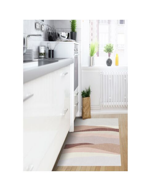 Tapis vinyle Kamikochi multicolore - 70x100 cm