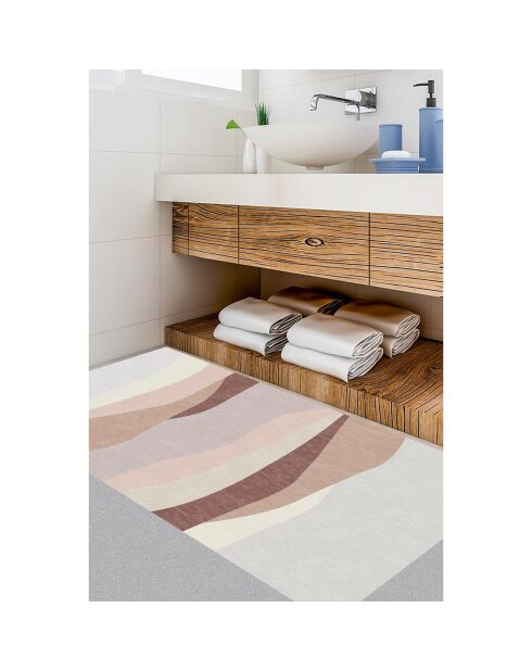 Tapis vinyle Kamikochi multicolore - 70x100 cm