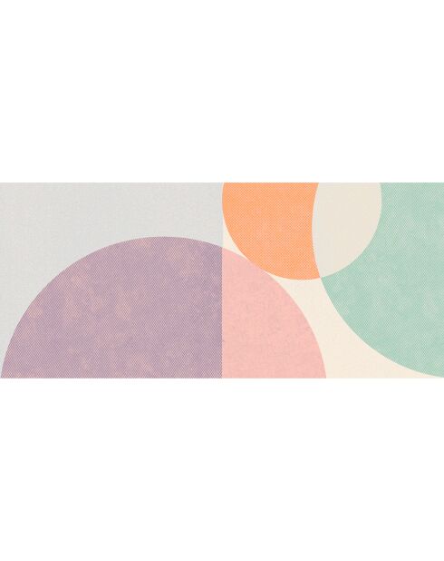 Tapis vinyle Colorado multicolore - 66x150 cm