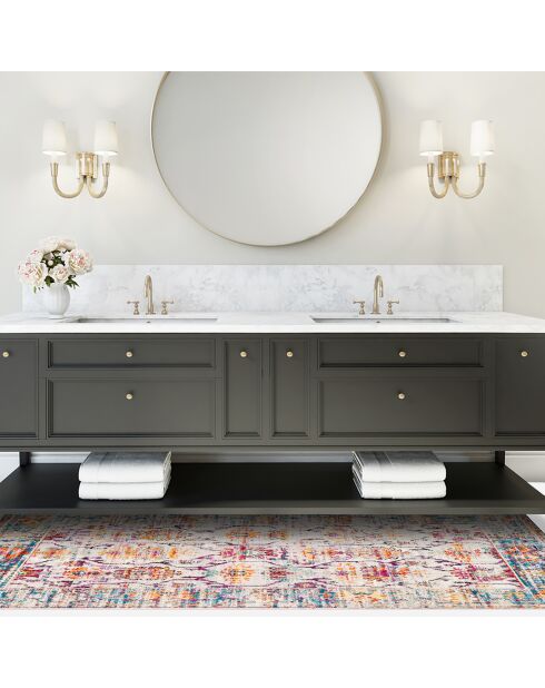 Tappeto in vinile Fez multicolore - 66x150 cm