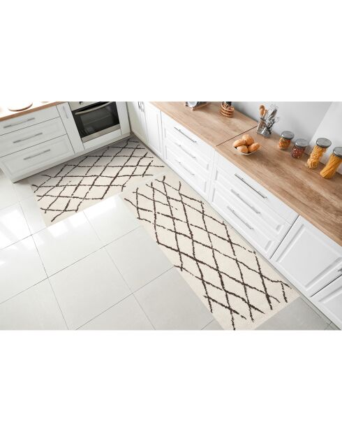 Tapis vinyle Zoraida multicolore - 66x150 cm