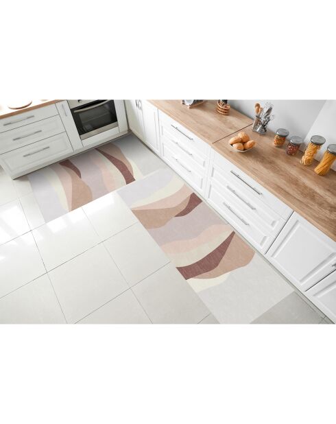 Tapis vinyle Kamikochi multicolore - 66x150 cm