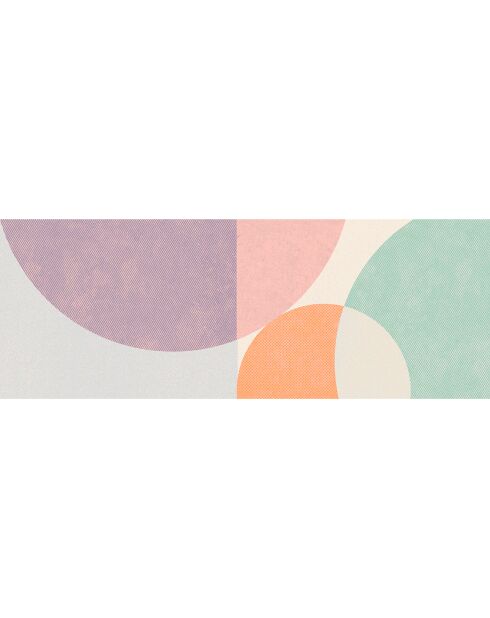 Tapis vinyle Colorado multicolore - 66x180 cm