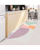 Tapis vinyle Colorado multicolore - 66x180 cm
