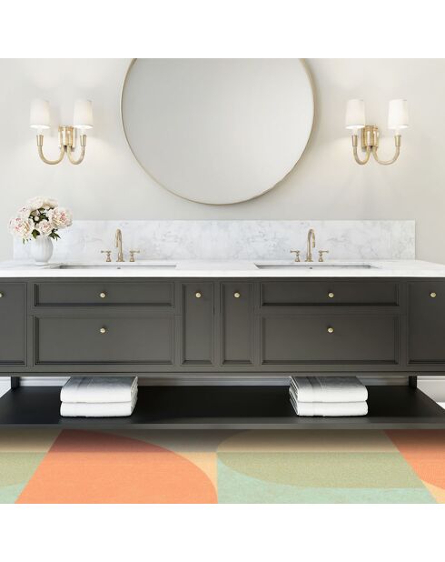 Tappeto in vinile Palm Springs multicolore - 66x180 cm