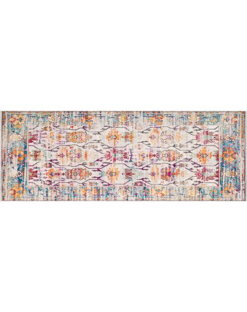 Tapis vinyle Fez multicolore - 66x180 cm