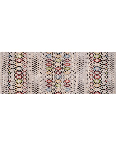 Tapis vinyle Jamil multicolore - 66x180 cm