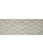 Tapis vinyle Zoraida gris - 66x180 cm