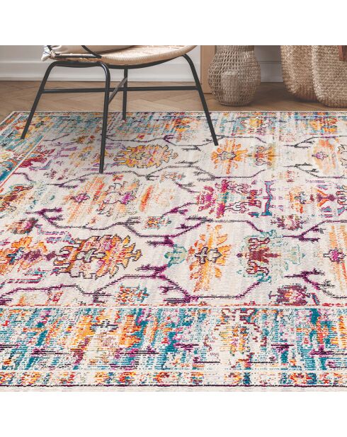 Tapis vinyle Fez multicolore - 100x150 cm