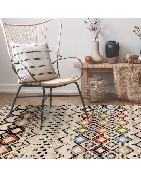 Tapis vinyle Jamil multicolore - 100x150 cm