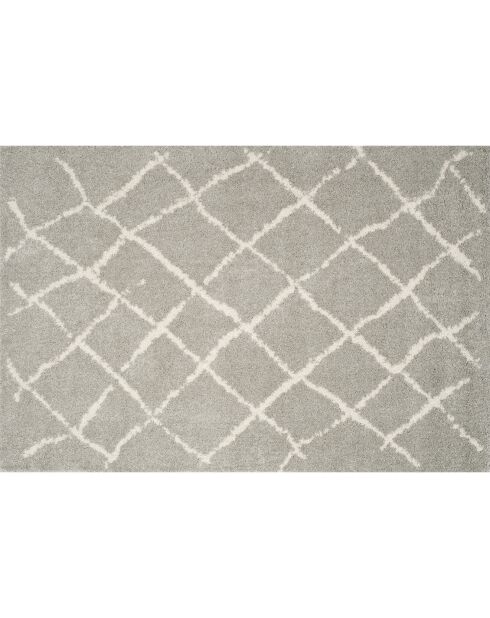 Tapis vinyle Zoraida gris - 100x150 cm