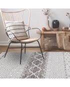 Tapis vinyle Marrakech gris - 100x150 cm