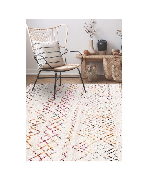Tapis vinyle Zaira multicolore - 100x150 cm