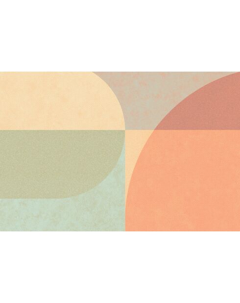 Tappeto in vinile Palm Springs multicolore - 133x200 cm