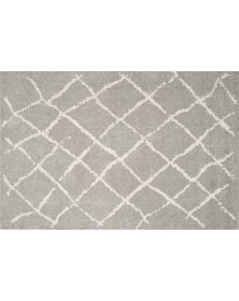 Tapis vinyle Zoraida gris - 133x200 cm