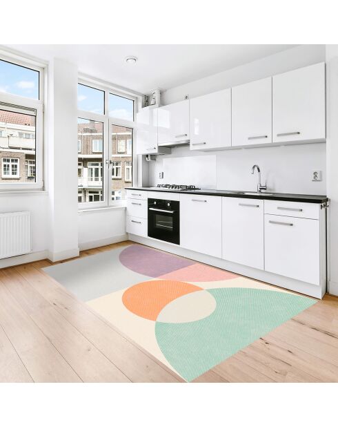 Tapis vinyle Colorado multicolore - 160x240 cm