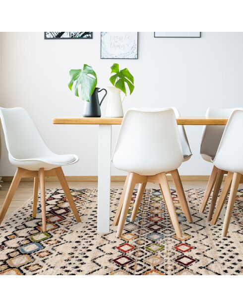 Tappeto in vinile Jamil multicolore - 200x266 cm