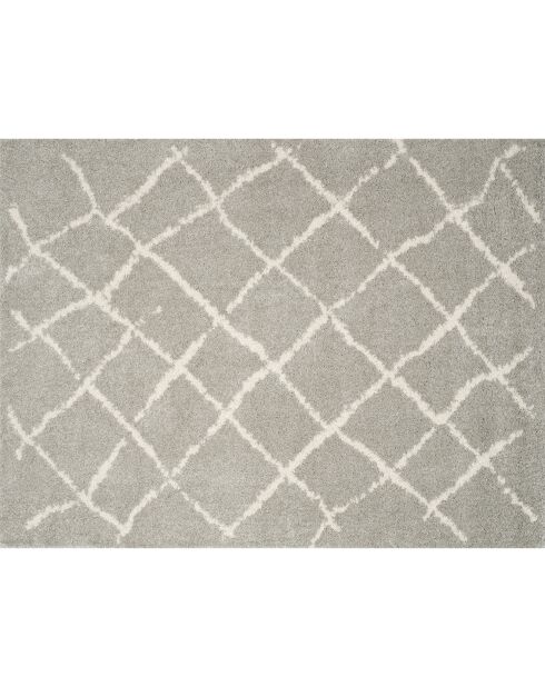 Tapis vinyle Zoraida gris - 200x266 cm