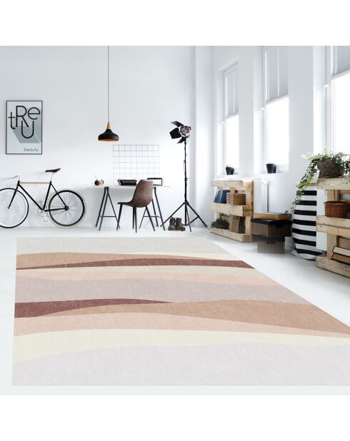 Tapis vinyle Kamikochi multicolore - 200x266 cm