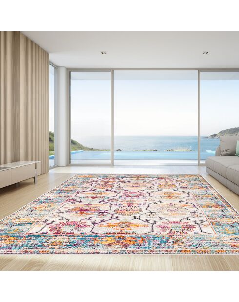 Tapis vinyle Fez multicolore - 200x300 cm