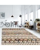 Tapis vinyle Jamil multicolore - 200x300 cm