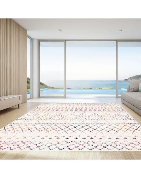 Tapis vinyle Zaira multicolore - 200x300 cm