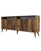 Console Milan marron - 180x78.6x35 cm