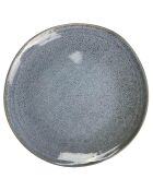 Set de vajilla de porcelana Zao gris - 18 piezas