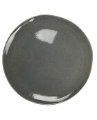 Set de vajilla de porcelana Zao gris - 18 piezas