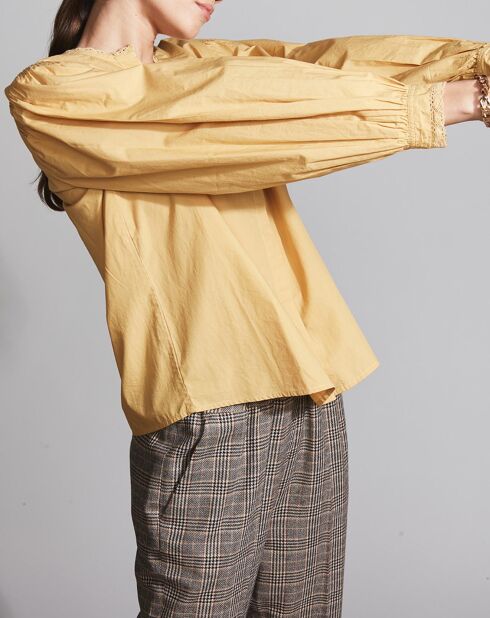 Chemise Large Aramis tournesol