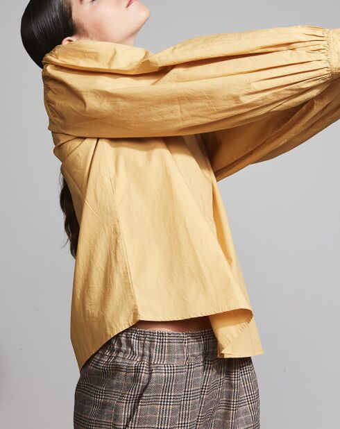 Aramis zonnebloem groot hemd