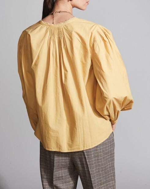 Aramis zonnebloem groot hemd