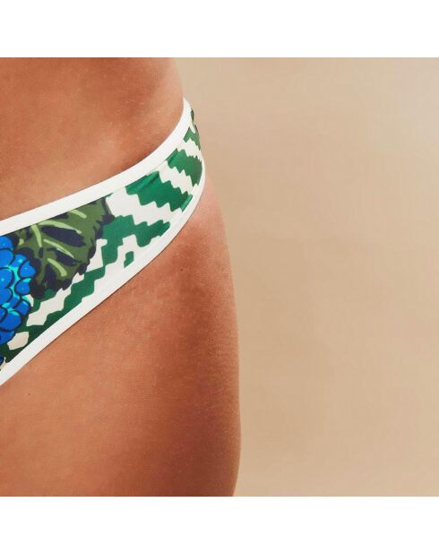 Pantalones de baño Alice con estampado verde/azul