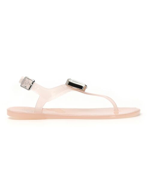 Roze Clarissa vingersandalen